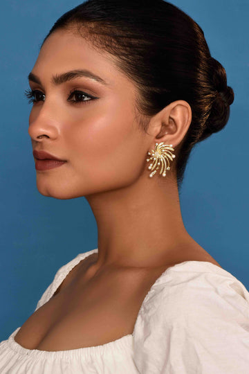 UNIHLC Celestial Starburst Earrings