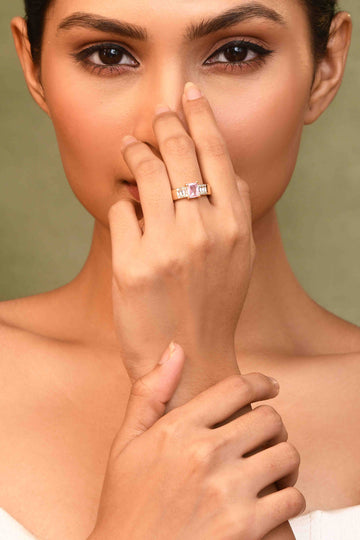 UNIHLC Blush Royalty Ring