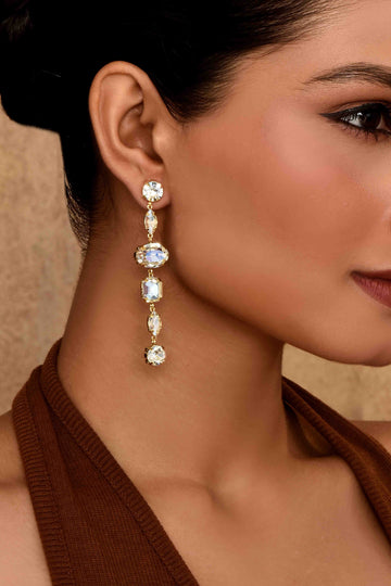 UNIHLC Champagne Luxe Drop Earrings