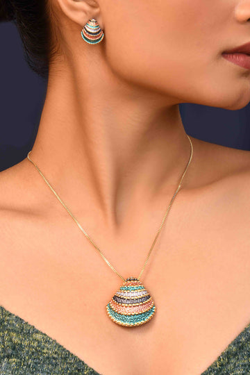 UNIHLC Boho Seashell Pendant Set