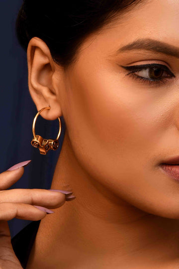 UNIHLC Luxe Emblem Hoops