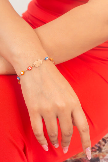 UNIHLC Enamel Charm Bracelet