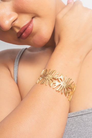 UNIHLC Textured Frill Bangle