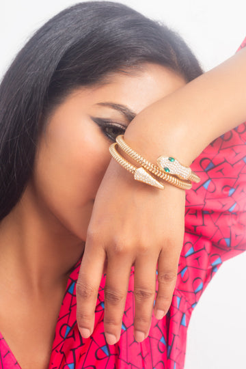 UNIHLC Golden Snake Bracelet