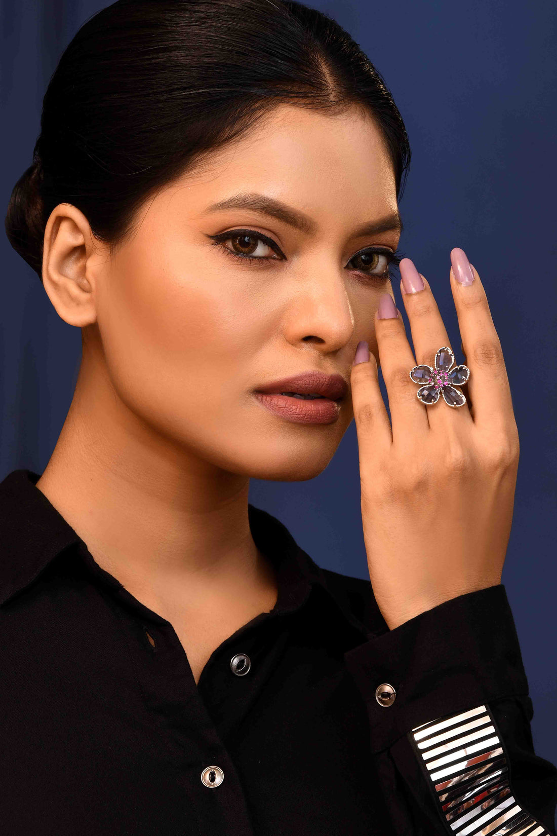 UNIHLC Lavender Bloom Ring