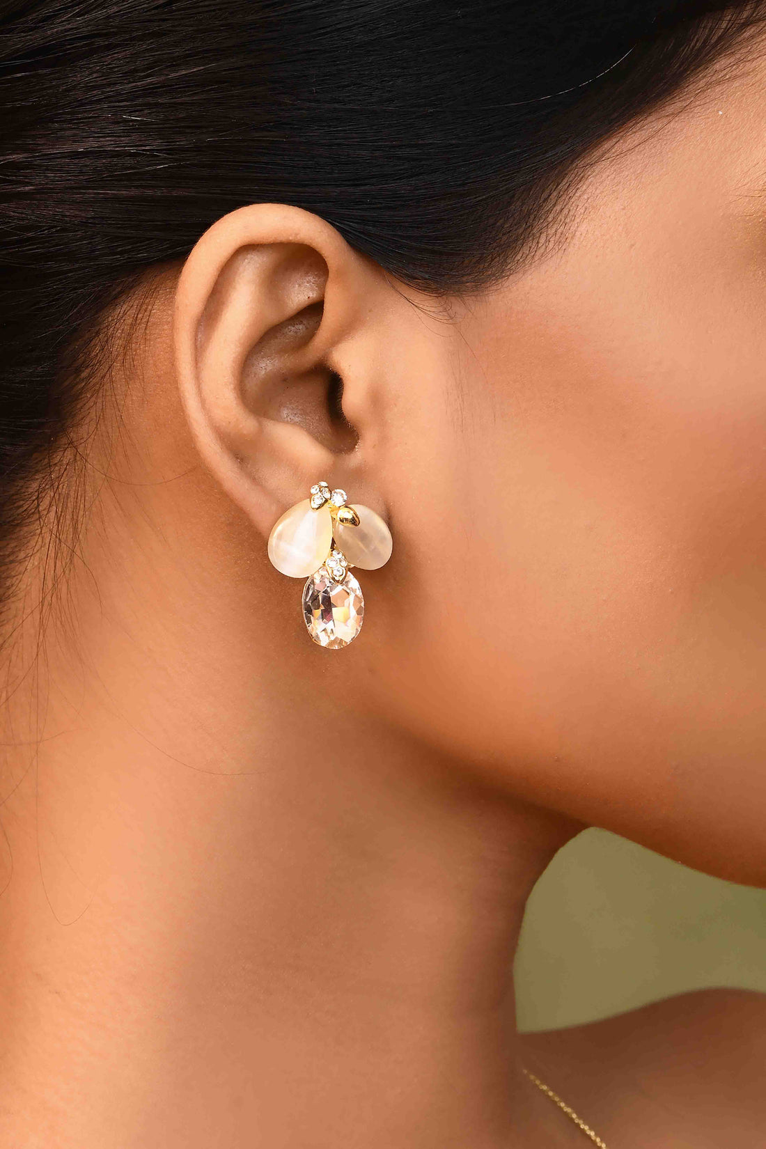 UNIHLC Pearl Leaf Drop Set