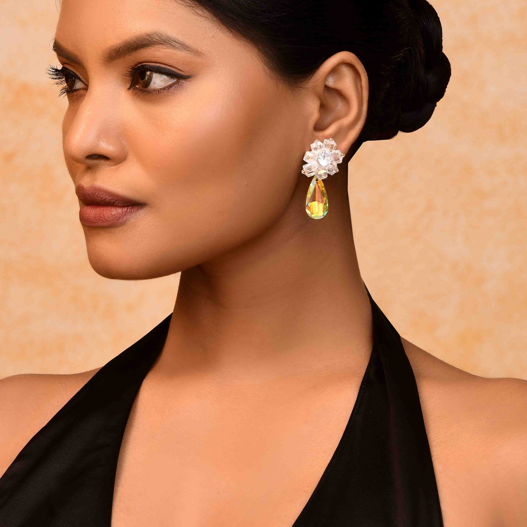 UNIHLC Aurora Bloom Drop Earrings
