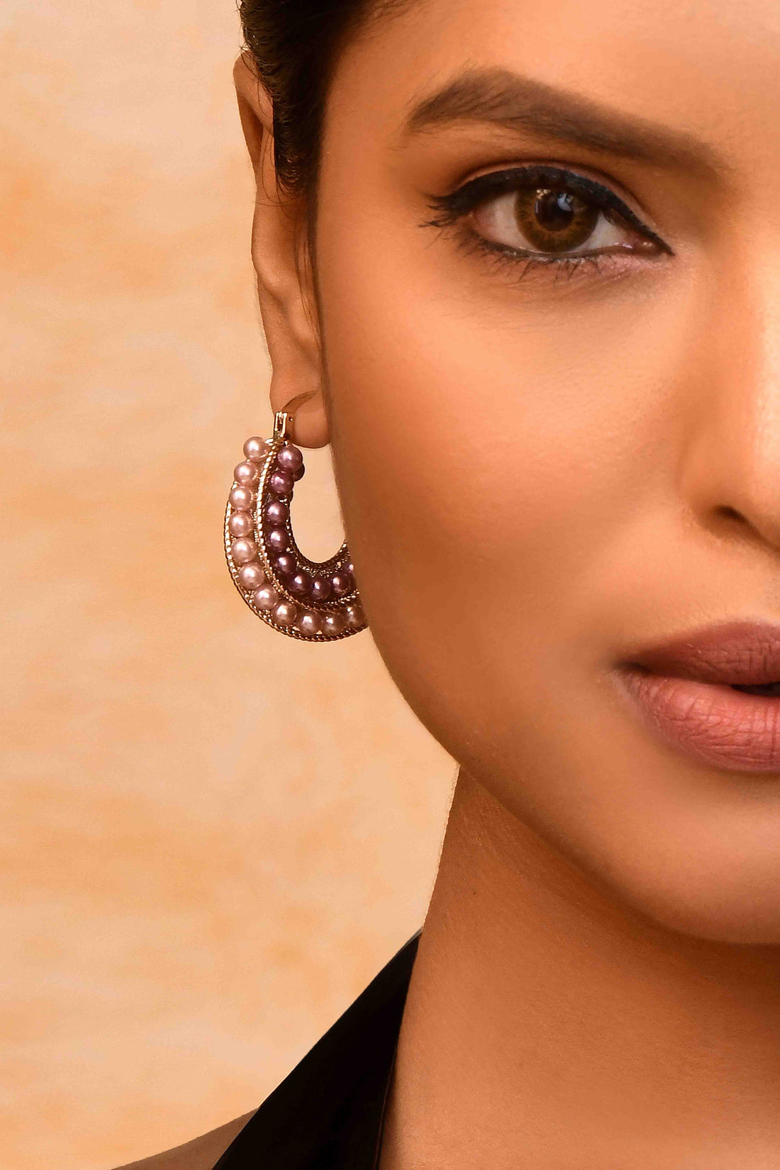UNIHLC Rosé Pearl Duo Hoops