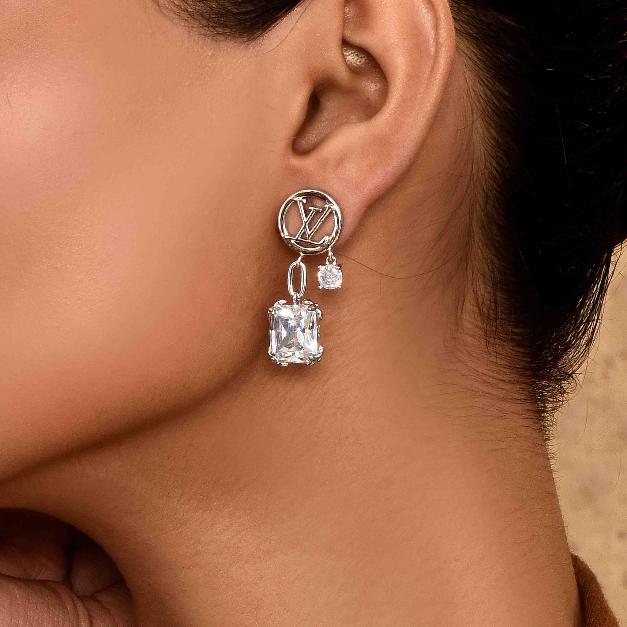 UNIHLC Luxe Charm Drop Earrings