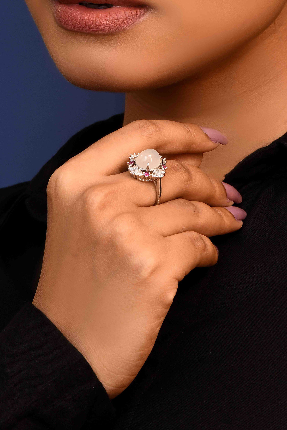 UNIHLC Blush Radiance Ring