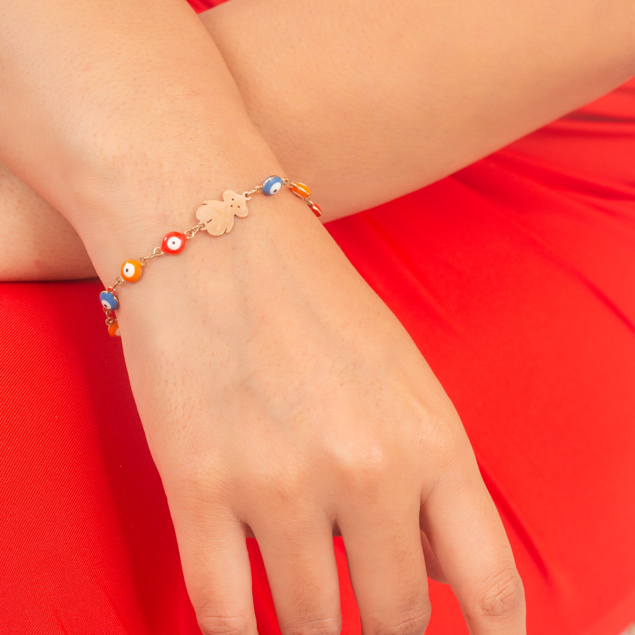 UNIHLC Enamel Charm Bracelet