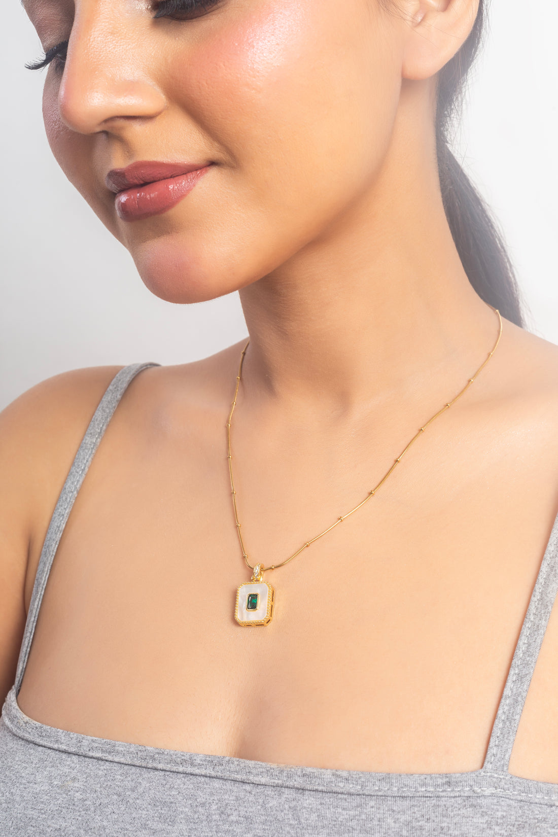 UNIHLC Green Stone Luxe Chain