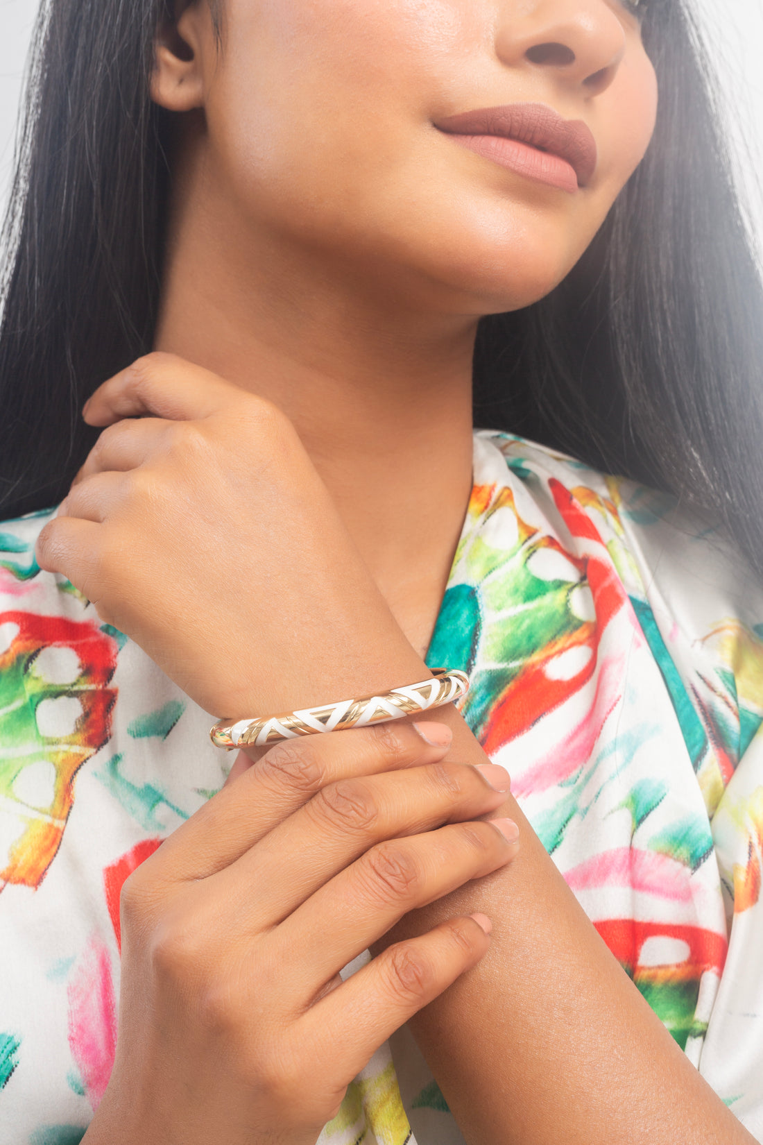 UNIHLC White Gold lvy Bracelet