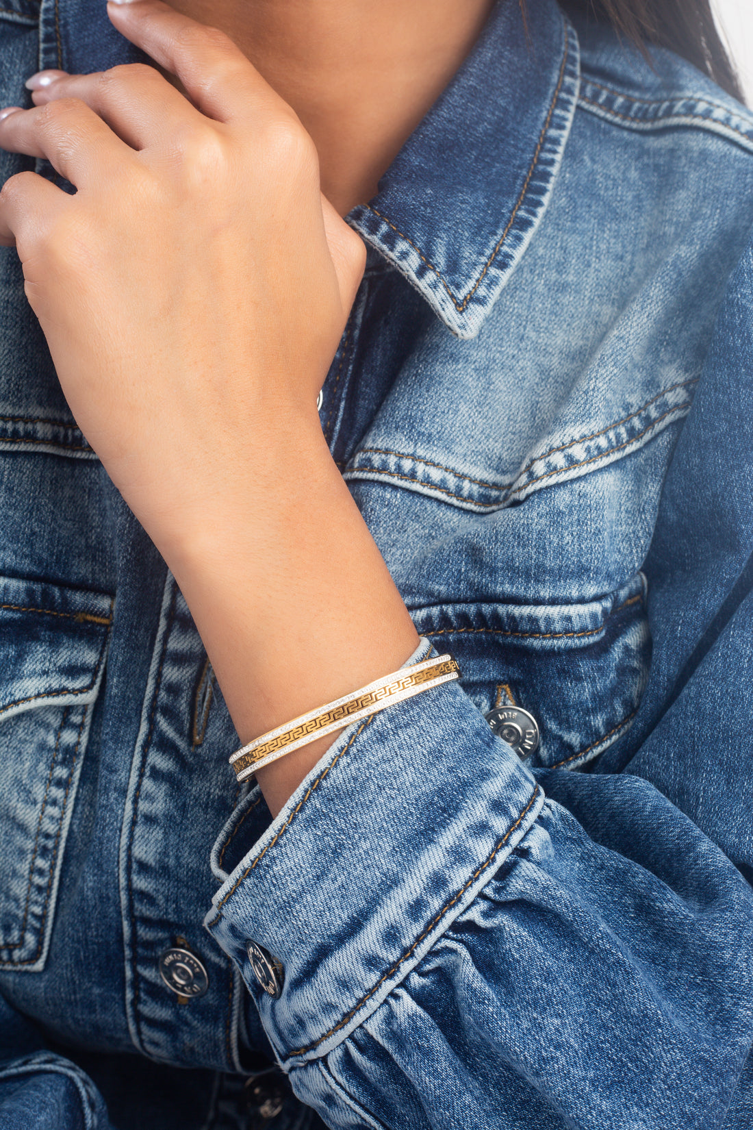 UNIHLC Golden Maze Bracelet