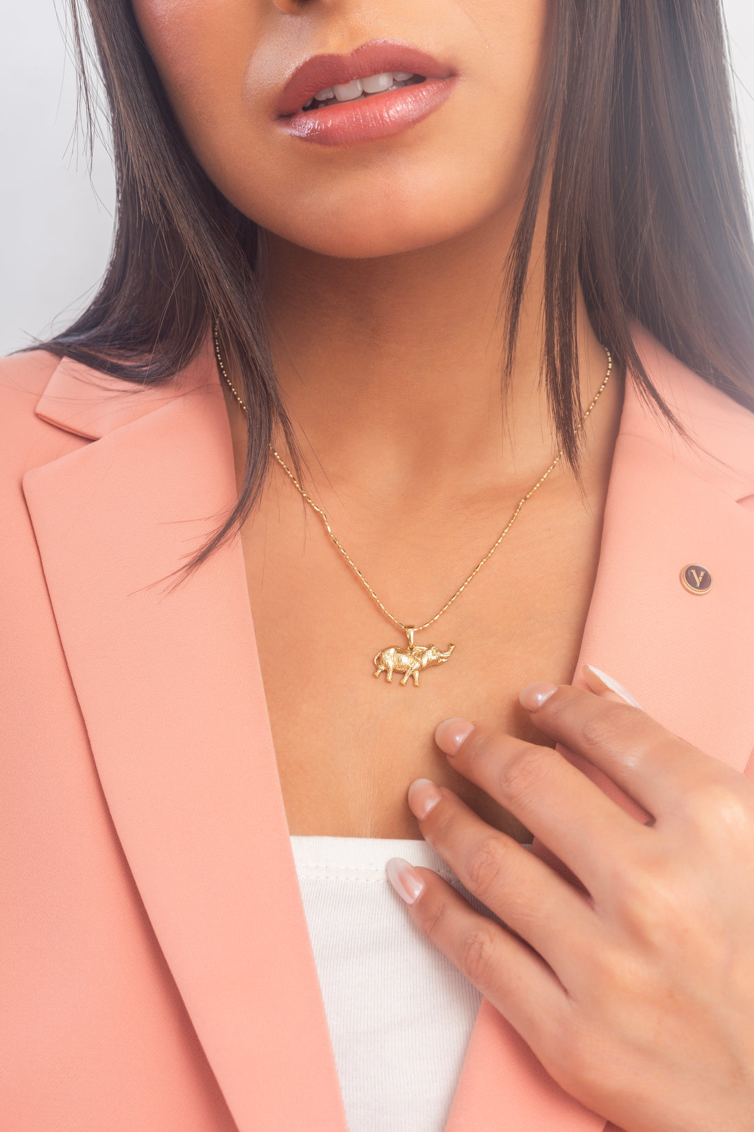 UNIHLC Elephant Charm Pendant