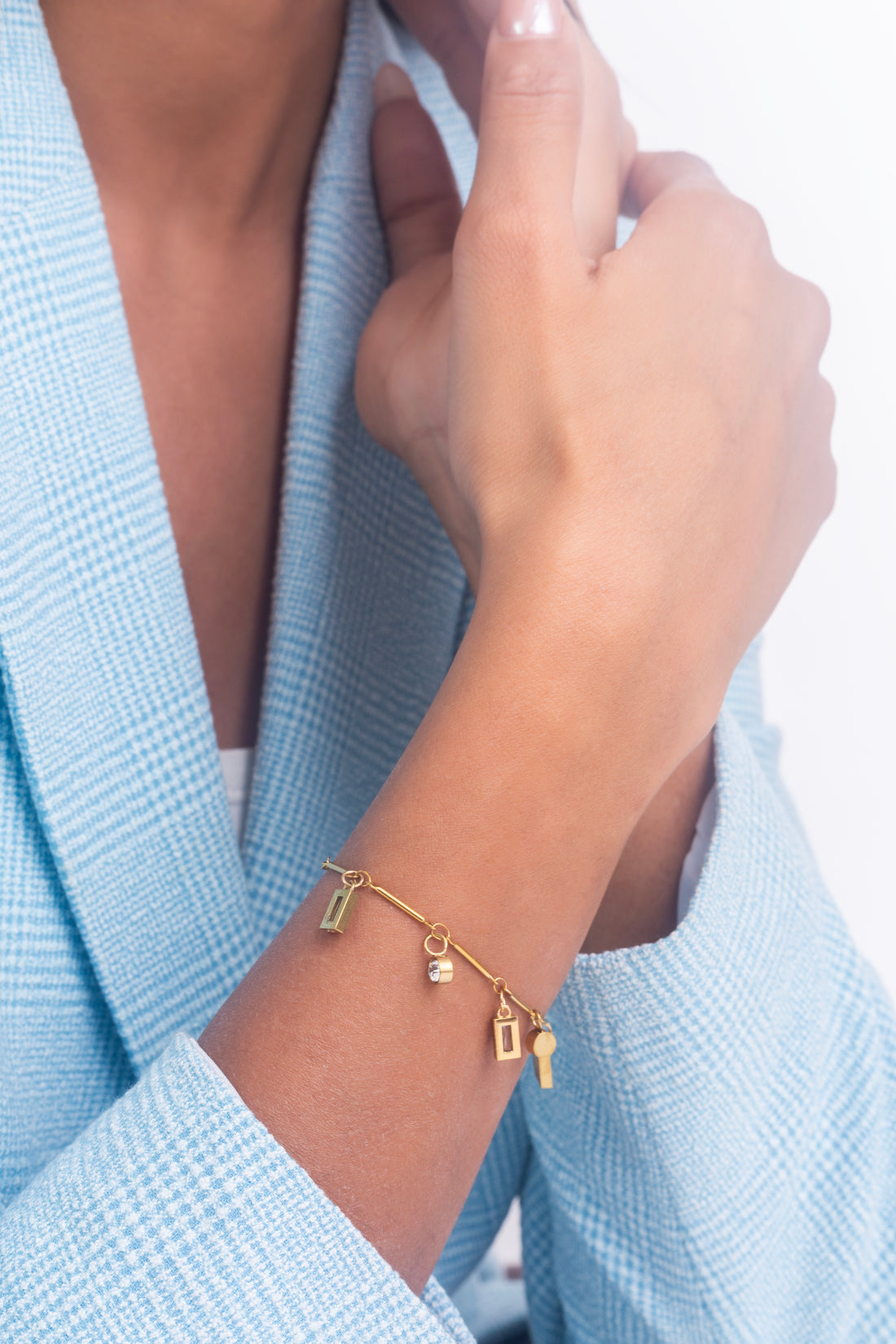 UNIHLC Square Link Bracelet